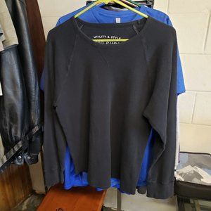 MOSSIMO Supply Company~ Long Sleeve Loungewear ~ Athletic Fit Men’s M ~ Black